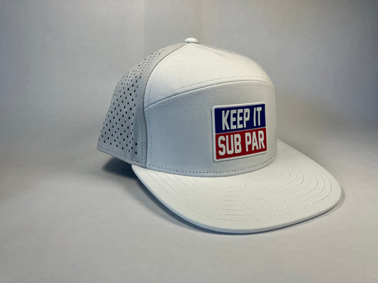 Sub Par Performance hat - White