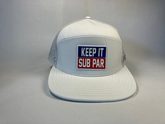 Sub Par Performance hat - White