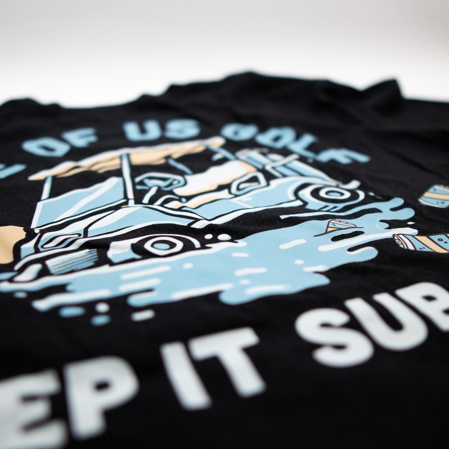 Keep It Sub Par Tee - Black