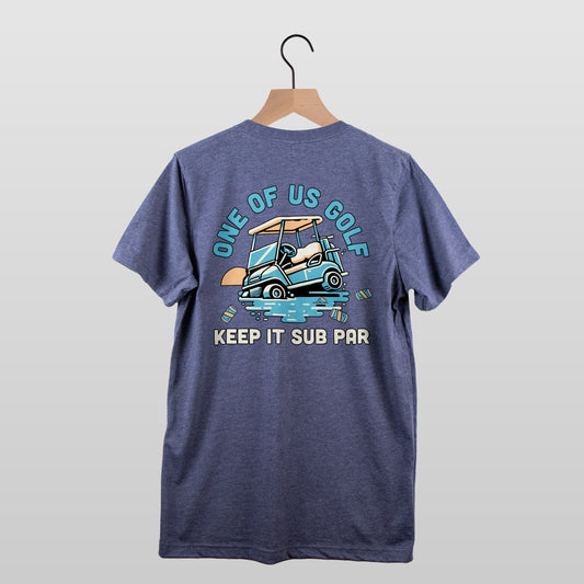 Keep It Sub Par Tee - Midnight Navy
