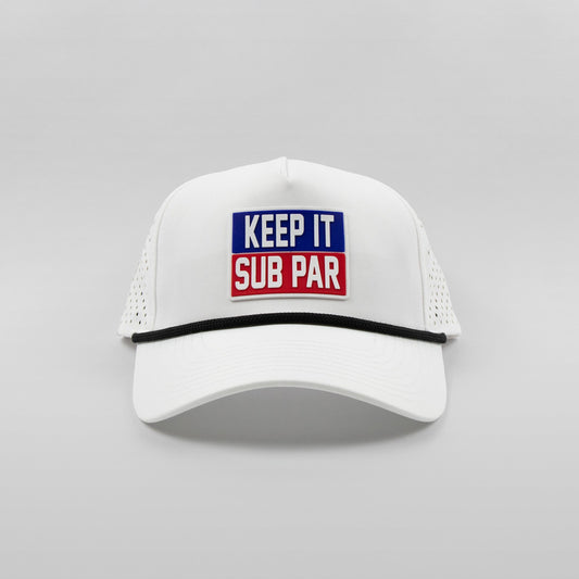 Keep It Sub Par Rubber patch Hat